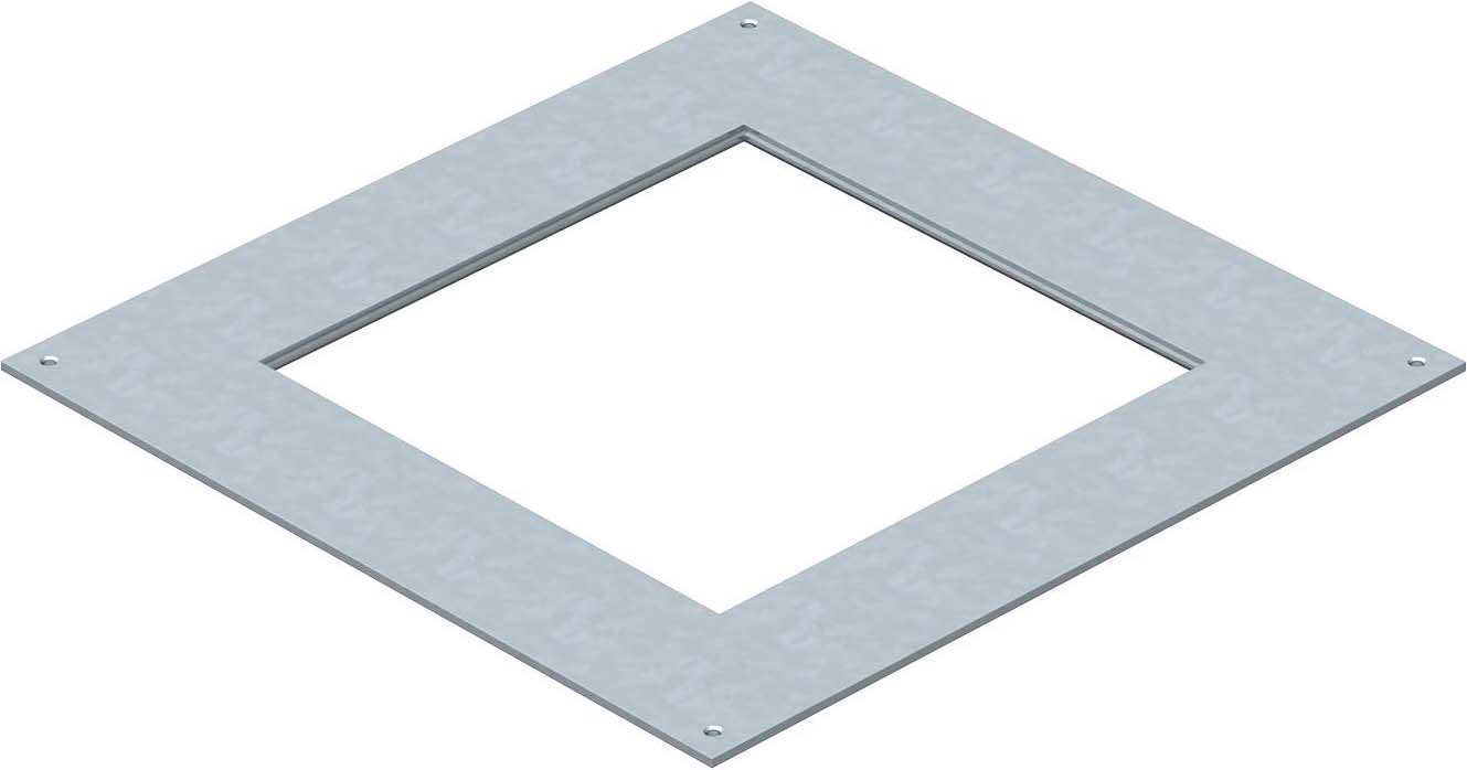 Montagedeckel 250-2/3 für GES9 DUG 250-3 9 