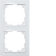 Universalrahmen 2-fach 55x55mm rws/glänz R2UE55-wg 