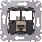 Tragplatte 1fach m. RJ45 Cat6A STP MEG4576-0021 