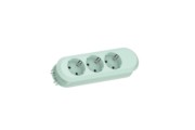 Tischsteckdose SMART gr 1,5m CEE7/7 3xCEE7/3 