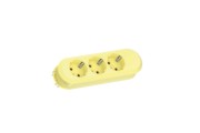 Tischsteckdose SMART gb 1,5m CEE7/7 3xCEE7/3 YE 
