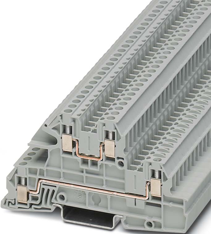 Installationsetagenklemme 0,2-4qmm 5,2mm gr UTI 2,5-L/L 