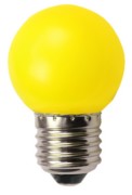 Scharnberger+Hasenbein LED-Leuchtmittel 45x72mm E27 230VAC gelb 125° 30279 