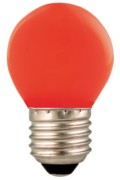 Scharnberger+Hasenbein LED-Tropfenlampe 45x73mm E27 240VAC rot 30962 