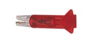Scharnberger+Hasenbein LED-Signalleuchte Pfeil 5mm 20-28VDC rot 33284 