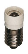 Scharnberger+Hasenbein LED 5mm 10x25mm E10 24-28VAC/DC weiß 35816 