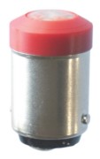 Scharnberger+Hasenbein LED-Lampe 16x28mm Ba15d 24-28VAC/DC bl 37533 