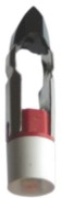 Scharnberger+Hasenbein Chip-LED 5,6x22mm T5,5 20-28VAC/DC 12mA wws 37599 