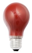 Scharnberger+Hasenbein Allgebrauchslampe B60x105 E27 230V 40W rot 40250 