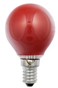 Scharnberger+Hasenbein Tropfenlampe 45x75mm E14 230V 15W rot 40260 