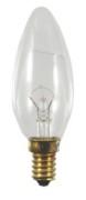 Scharnberger+Hasenbein Kerzenlampe 35x100mm E14 24V 25W klar 40852 