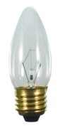 Scharnberger+Hasenbein Kerzenlampe 35x100mm E27 240V 40W klar 40871 