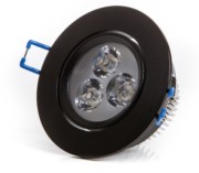 Scharnberger+Hasenbein LED-Einbaustrahler 3000K 230VAC 30°sw 53559 