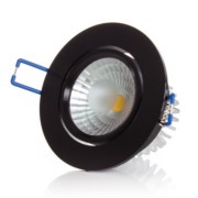 Scharnberger+Hasenbein LED-Einbaustrahler 3000K 230VAC 60°sw 53561 