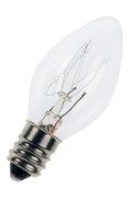 Scharnberger+Hasenbein Kerzenlampe 23x58mm E14 240V 7W klar 57504 
