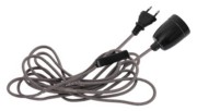Scharnberger+Hasenbein Pendelleuchte 5m, E27 sw, Leitung sw/ws 88886 