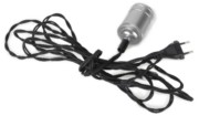 Scharnberger+Hasenbein Textilkabel 3,5m Fassung zink IP20 88898 