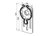 Antriebslager für LT50 Antriebe 9703948 