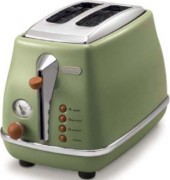DeLonghi Toaster Retro CTOV 2103.GR olive 