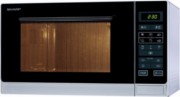 Sharp Solo-Mikrowelle 25L 900W,si-met R342INW 