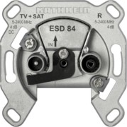 BK-Steckdose 2fach Stichdose ESD 84 