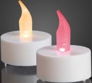 LED-Teelichter-Set ws 2er RGB 520095 2-Set 