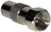 Metall-Adapter F-Stecker/IEC-Stecke FI 02 