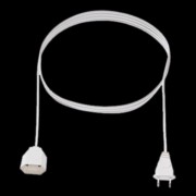 Euro-Verlängerung PVC 5m,ws 233.286 