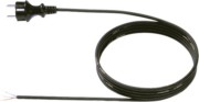 Schutzkontakt-Zuleitung 16A/250V,5m,sw 322.176 