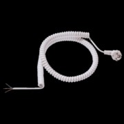 Schutzkont.-Spiralzuleit. 4m,ws 663.271 