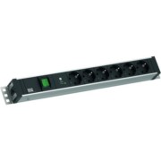 Steckdosenleiste 19Z 1, 5HE 6xCEE7/3 800.3937 