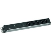 Steckdosenleiste 19Z 1, 5HE 5xCEE7/3 800.3939 