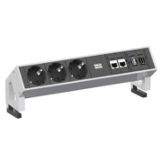Steckdoseneinheit 3xSchutzk.1xUSB 902.302 