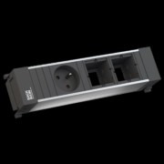 Steckdosenleiste 1xUTE 2xABD 916.003 