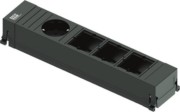 Steckdoseneinheit 1xSchutzk. 3xABD 916.0611 
