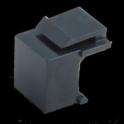 Steckplatzabdeckung Keystone 1-f schwarz 917.057 