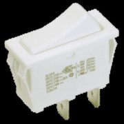 EB-Wippenschalter ws, 16(8)A250V 1p. 924.090 