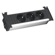 KAPSA Steckdosenleiste 3xSchutzk.,sw,2m 927.000 
