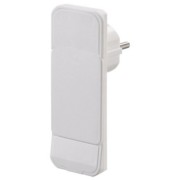 Schutzkont.-Flachstecker ws, ohne Ltg 933.009 