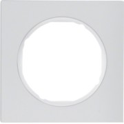 Rahmen Alu/pows 1fach, rund 10112274 