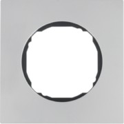 Rahmen 1-fach flach Edelstahl 10112614 