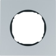 Rahmen 1-fach flach Aluminium 10112674 