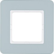 Rahmen 1-fach kieselblau mt/lack 10116155 