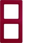 Rahmen rot, samt 2-fach 10126062 