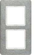 Rahmen 2f. eds/gebürstet senkrecht 10126083 