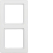 Rahmen polarweiss, samt 2-fach 10126089 