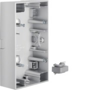 Aufputz-Gehäuse 2fach Alu 10427003 