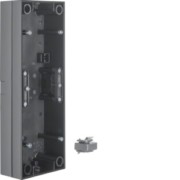 Aufputz-Gehäuse 3fach schwarz glänzend 10438935 