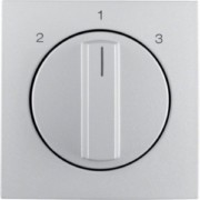 Zentralstück mit Drehknopf 3S B.7 alu 1084140400 