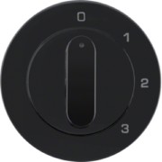 Zentralstück mit Drehknopf 3S R.1/R.3 schw 1096204500 